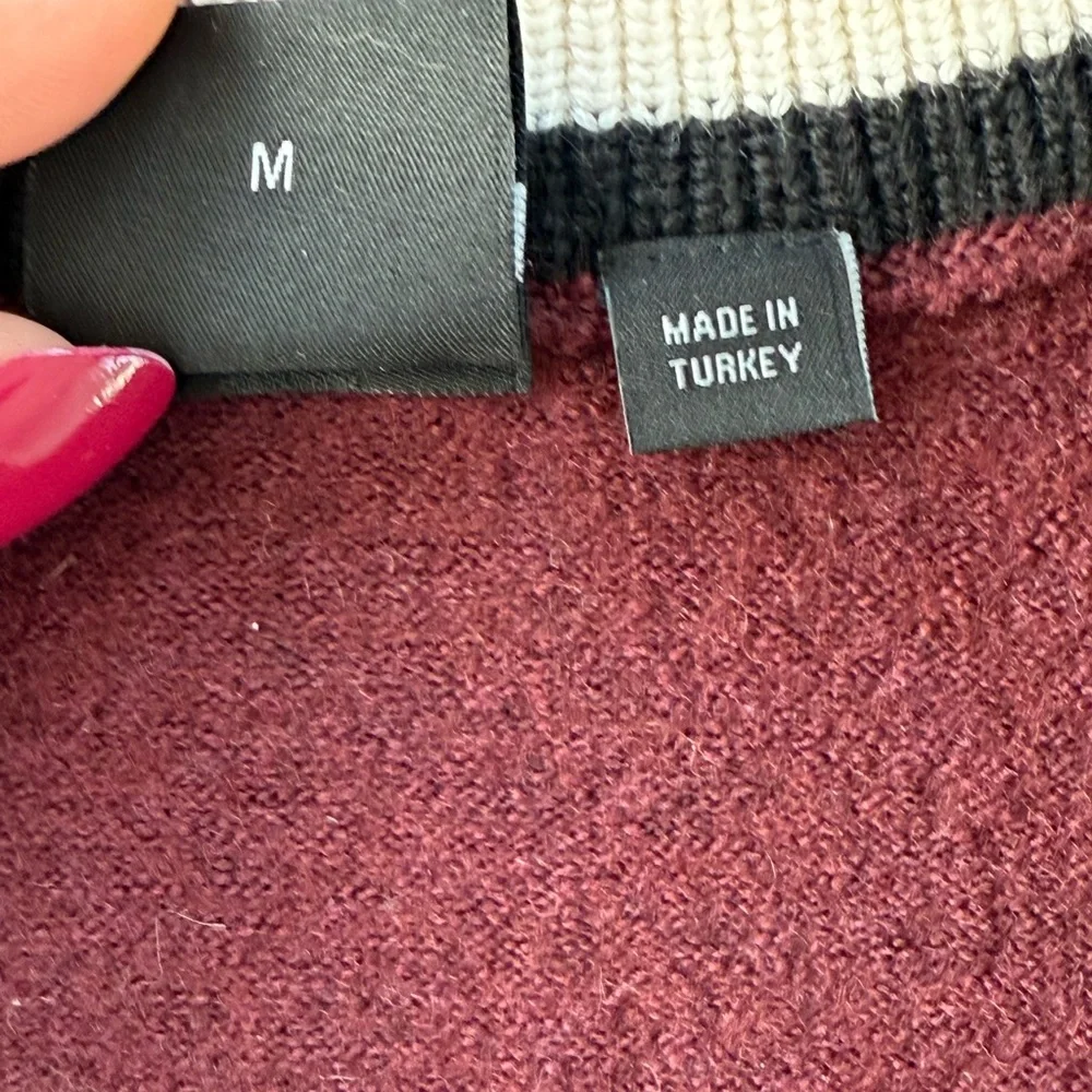 Hugo Boss Ladriano - Burgundy Sweater - Picture 6 of 6